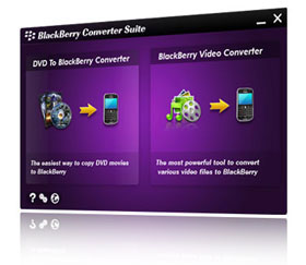 BlackBerry converter suites